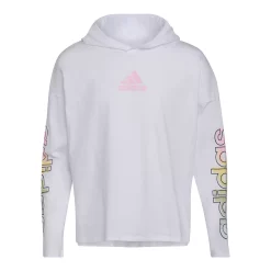 Girls 7-16 adidas Hooded Graphic Tee -kids pajamas set Sales 5559783 White