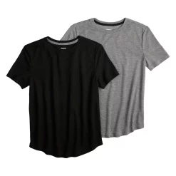 Boys 5-16 Sonoma Goods For Life® 2-Pack Sleep Tees -kids pajamas set Sales 5560268 Gray Black