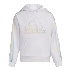 Girls 7-16 adidas Multi 3-Stripes Fleece Hoodie 14 Girls 7-16 adidas Multi 3-Stripes Fleece Hoodie -kids pajamas set Sales 5561641 White