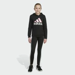 Girls 7-16 adidas Graphic Fleece Hoodie -kids pajamas set Sales 5561651 ALT2