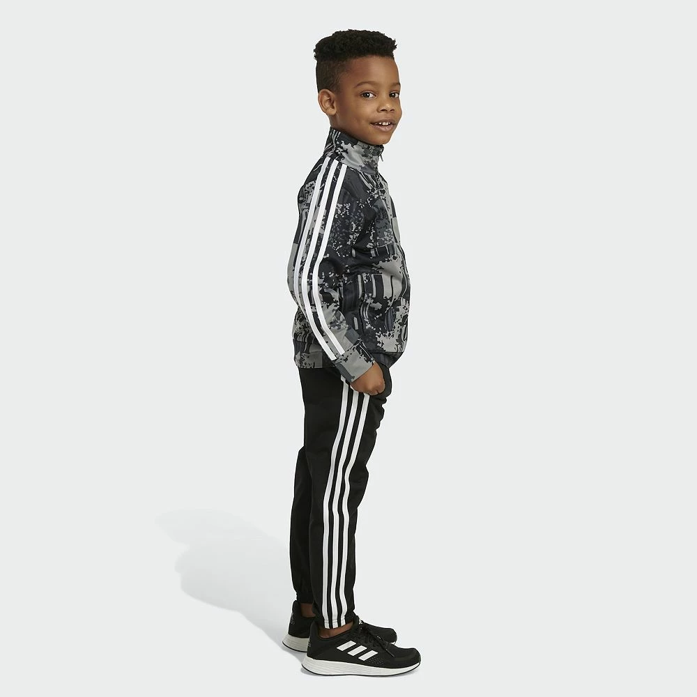 Toddler Boy adidas Camo Track Jacket & 3-Stripe Jogger Pants Set 6 Toddler Boy adidas Camo Track Jacket & 3-Stripe Jogger Pants Set - Image 4