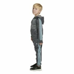 Boys 4-7 adidas Melange Fleece 3-Stripe Raglan Hoodie & Jogger Pants Set 14 Boys 4-7 adidas Melange Fleece 3-Stripe Raglan Hoodie & Jogger Pants Set -kids pajamas set Sales 5565370 ALT5