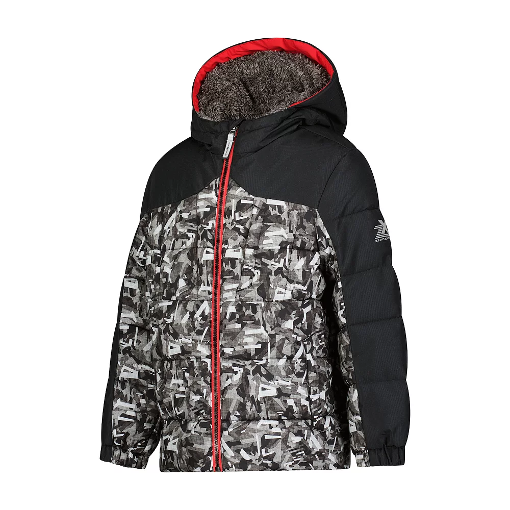 Boys 4-20 ZeroXposur Magnetic Puffer Heavyweight Hooded Jacket 6 Boys 4-20 ZeroXposur Magnetic Puffer Heavyweight Hooded Jacket - Image 4