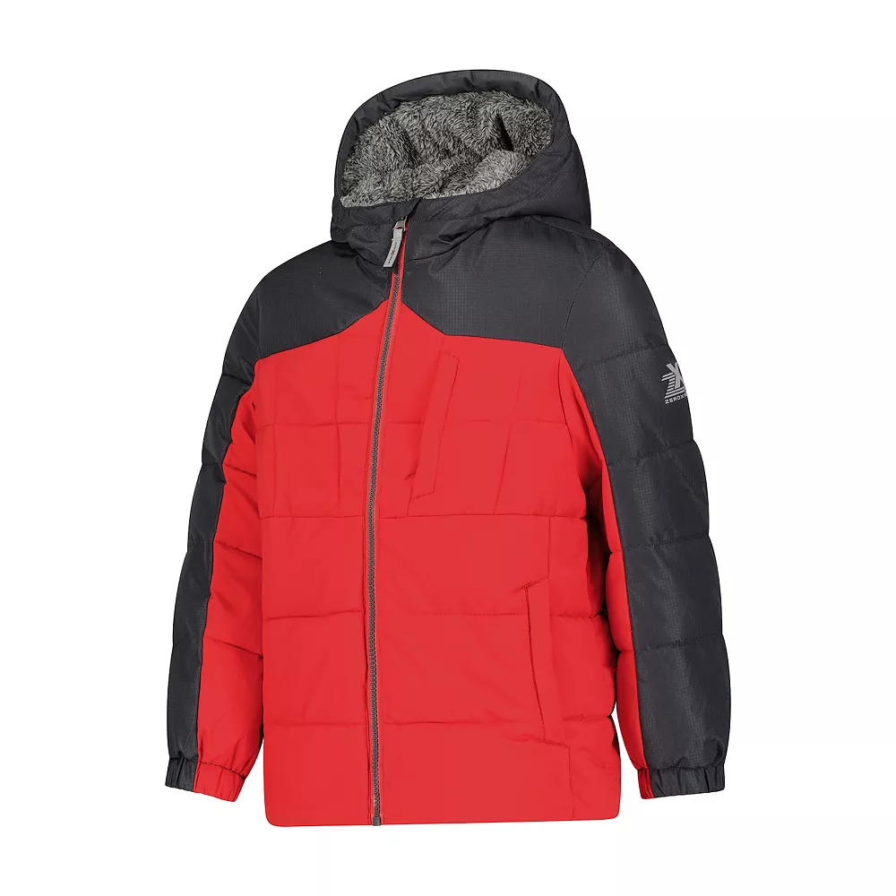 Boys 4-20 ZeroXposur Magnetic Puffer Heavyweight Hooded Jacket 9 Boys 4-20 ZeroXposur Magnetic Puffer Heavyweight Hooded Jacket - Image 7