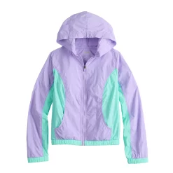 Kids 7-20 Tek Gear® Colorblock Windbreaker Jacket -kids pajamas set Sales 5568189 Purple Shawn