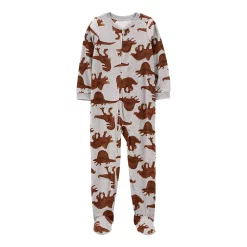 Boys 4-14 Carter's 1-Piece Footie Pajamas -kids pajamas set Sales 5573549 Gray Dino