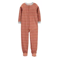 Boys 4-14 Carter's 1-Piece Footie Pajamas -kids pajamas set Sales 5573549 Orange Stripe