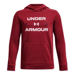 Boys 8-20 Under Armour Graphic Fleece Hoodie -kids pajamas set Sales 5574085 Red