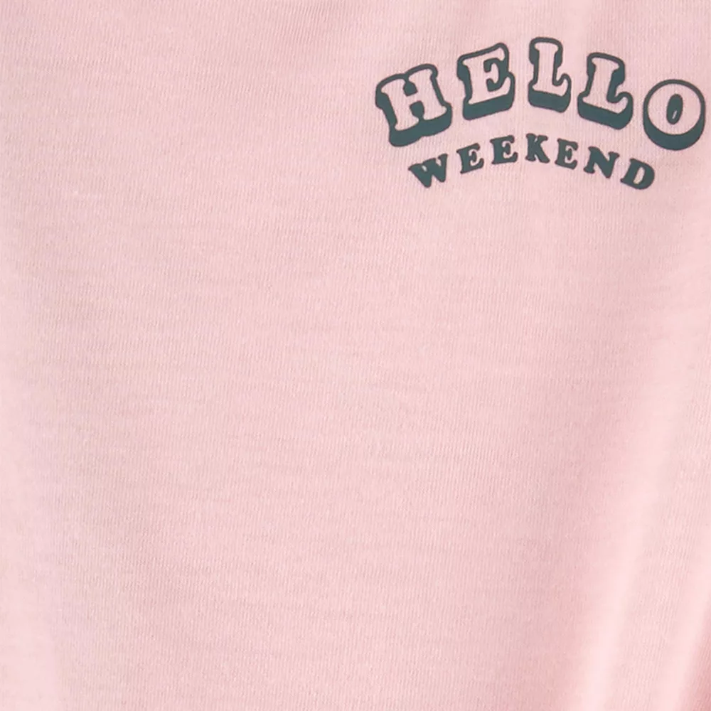 Girls 4-14 Carter's Leopard Top & Fleece Bottoms Pajama Set 4 Girls 4-14 Carter's Leopard Top & Fleece Bottoms Pajama Set - Image 2