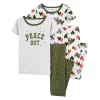 Girls 4-14 Carter's Tops & Bottoms Pajama Set -kids pajamas set Sales 5576413 Peace Out
