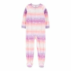 Girls 4-14 Carter's Fleece One-Piece Footed Pajamas -kids pajamas set Sales 5576553 Ombre