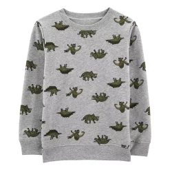 Boys 4-7 Carter's Dinosaur Pullover