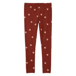 Girls 4-14 Carter's Butterfly Leggings -kids pajamas set Sales 5579359 Brown Heart