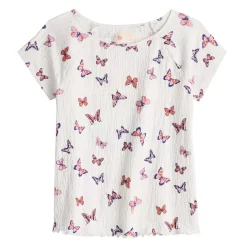 Girls 6-20 SO® Textured Tee in Regular & Plus
