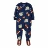 Baby Boy Carter's Football Fleece Footie Pajamas -kids pajamas set Sales 5580061
