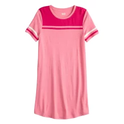 Girls 6-20 SO® Colorblock Varsity Tee Dress in Regular & Plus 10 Girls 6-20 SO® Colorblock Varsity Tee Dress in Regular & Plus -kids pajamas set Sales 5580554 Pink