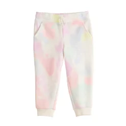 Toddler Girl Jumping Beans® Core Fleece Jogger Pants -kids pajamas set Sales 5583425 Tie Dye