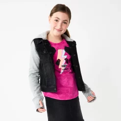 Girls 7-16 SO® Graphic Tee in Regular & Plus -kids pajamas set Sales 5583951 ALT11