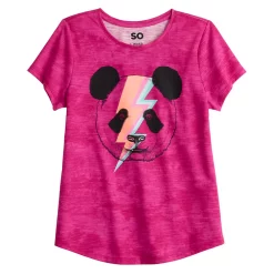 Girls 7-16 SO® Graphic Tee in Regular & Plus -kids pajamas set Sales 5583951 Panda