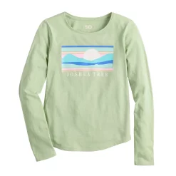 Girls 6-20 SO® Long Sleeve Graphic Tee in Regular & Plus Size -kids pajamas set Sales 5586016 Joshua Tree
