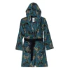Boys 4-14 Cuddl Duds Hooded Robe -kids pajamas set Sales 5587715 Teal Gamer