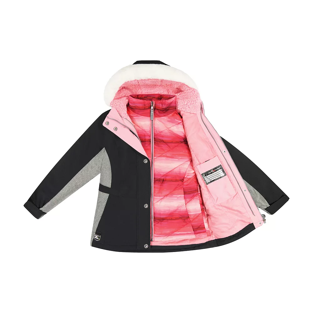 Girls 4-18 ZeroXposur 3-in-1 Heavyweight Systems Jacket 12 Girls 4-18 ZeroXposur 3-in-1 Heavyweight Systems Jacket - Image 11