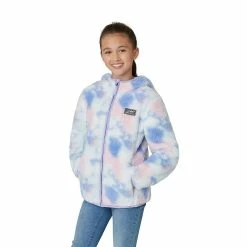 Girls 4-16 Eddie Bauer Printed High Pile Lightweight Jacket -kids pajamas set Sales 5587999 ALT2