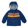 Toddler Boy Carter's Colorblock Puffer Coat -kids pajamas set Sales 5588018 Navy