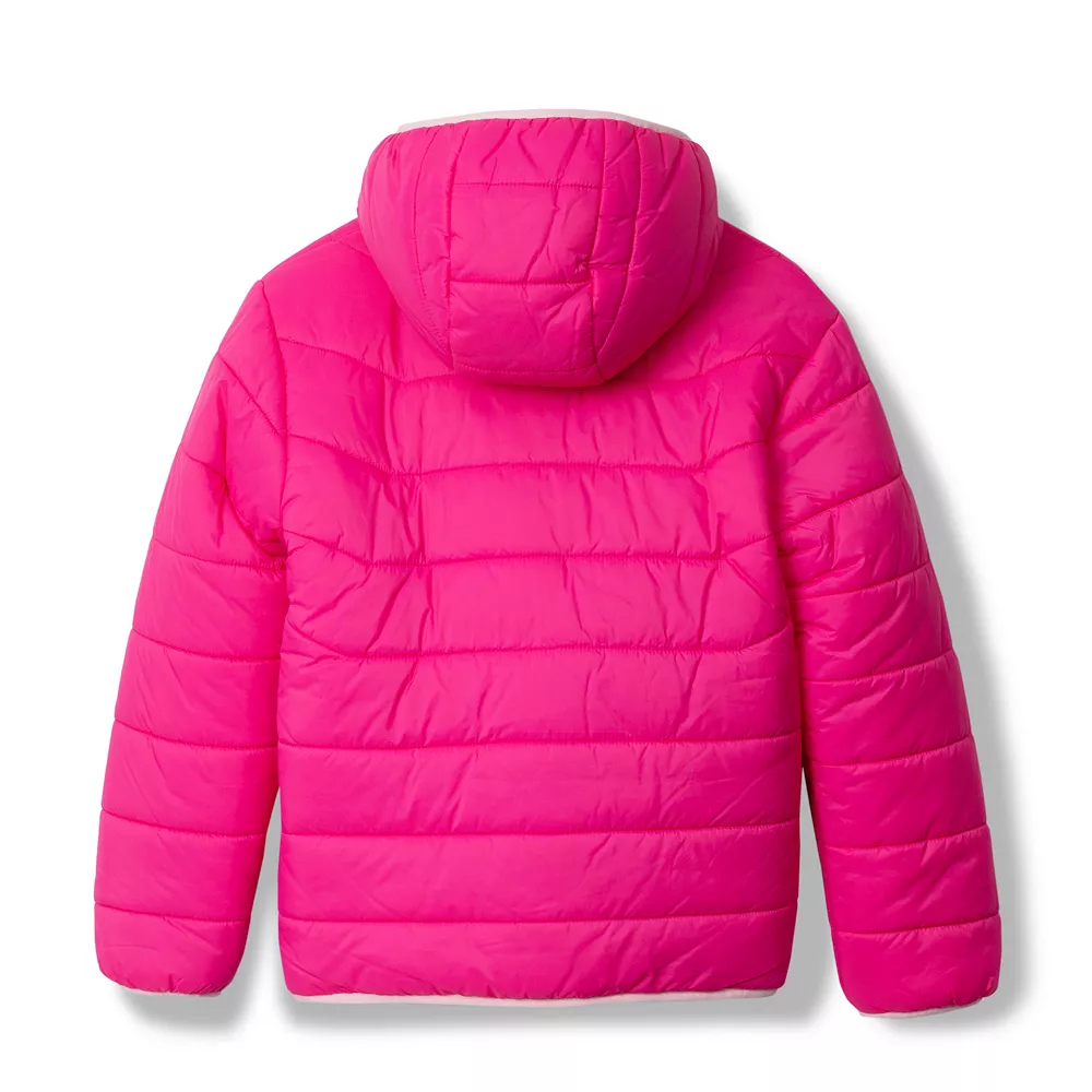 Girls 4-16 Eddie Bauer Reversible Faux Fur Heavyweight Jacket 5 Girls 4-16 Eddie Bauer Reversible Faux Fur Heavyweight Jacket - Image 3