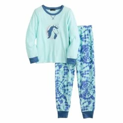 Girls 4-12 Cuddl Duds Pajama Set 7 Girls 4-12 Cuddl Duds Pajama Set -kids pajamas set Sales 5588930 Unicorn