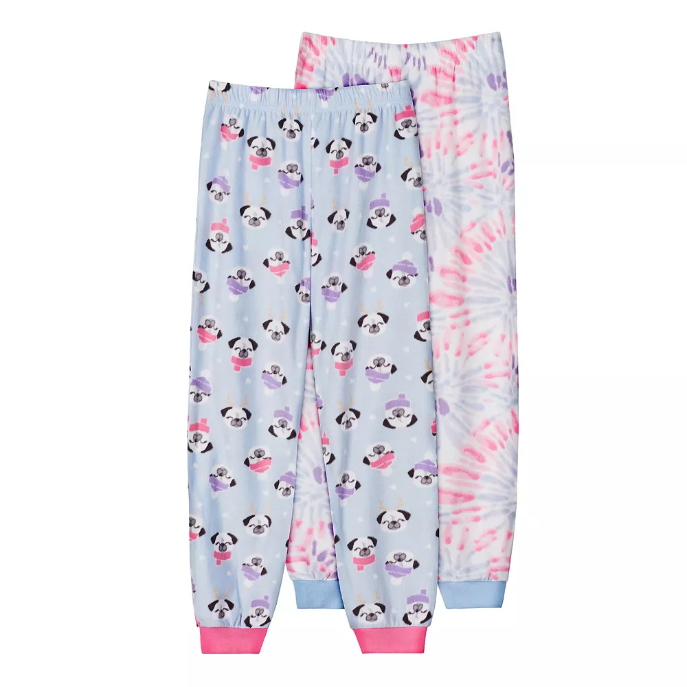 Girls Cuddl Duds® 2-Piece Pajama Pants Pack 5 Girls Cuddl Duds® 2-Piece Pajama Pants Pack - Image 3