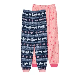 Girls Cuddl Duds® 2-Piece Pajama Pants Pack 11 Girls Cuddl Duds® 2-Piece Pajama Pants Pack -kids pajamas set Sales 5588973 Unicorn Hearts