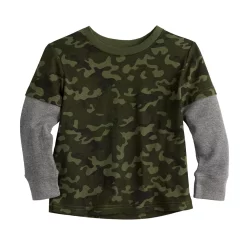 Boys 4-12 Jumping Beans® Thermal Sleeve Skater Graphic Tee -kids pajamas set Sales 5591142 Camo