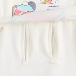 Girls 4-12 Jumping Beans® Adaptive Easy Dressing & Abdominal Access Ruffle Shoulder Graphic Tee -kids pajamas set Sales 5592279 ALT