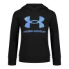 Toddler Boys Under Armour Galaxy Logo Pullover Hoodie -kids pajamas set Sales 5592470 Black Galaxy