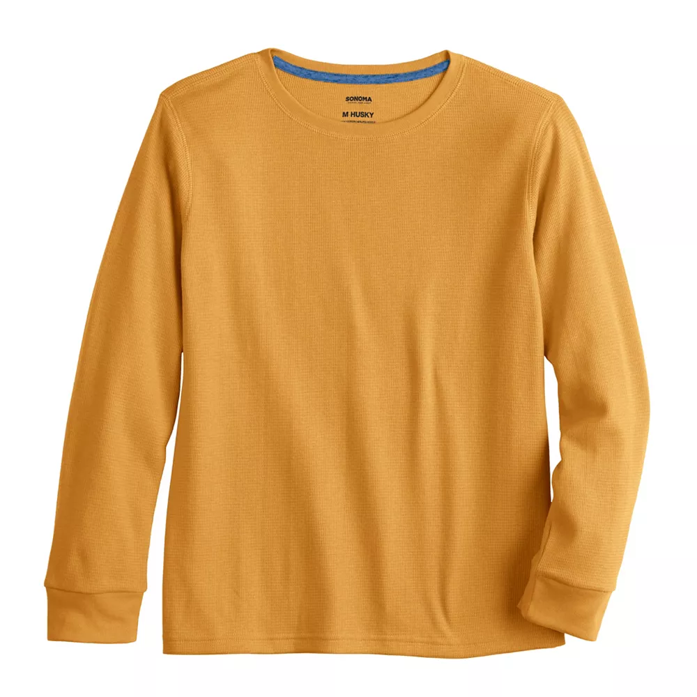 Boys 8-20 Sonoma Goods For Life® Supersoft Solid Thermal Tee 6 Boys 8-20 Sonoma Goods For Life® Supersoft Solid Thermal Tee - Image 4