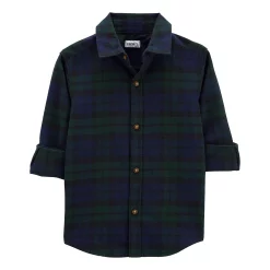 Toddler Boy Carter's Plaid Button-Front Shirt