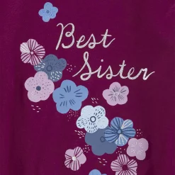 Girls 4-14 Carter's Tie Front Long Sleeve Graphic Tee -kids pajamas set Sales 5596660 ALT