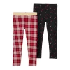 Toddler Girls Carter's 2-Pack Leggings 2 Toddler Girls Carter's 2-Pack Leggings -kids pajamas set Sales 5597613