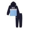 Boys 4-7 Under Armour Branded Colorblock Hoodie & Jogger Pants Set -kids pajamas set Sales 5599454