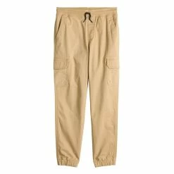 Boys 8-20 Sonoma Goods For Life® Flexwear Cargo Jogger Pants in Regular & Husky -kids pajamas set Sales 5600530 Texas Beige
