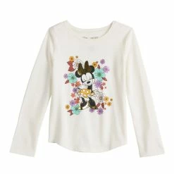 Girls 4-12 Disney Minnie Mouse Floral Graphic Tee by Jumping Beans®