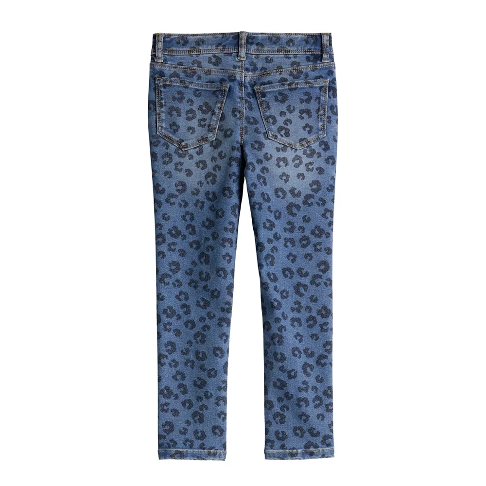 Girls 4-12 Jumping Beans® Animal Print Jeggings 4 Girls 4-12 Jumping Beans® Animal Print Jeggings - Image 2
