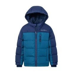 Toddler Boy Eddie Bauer Classic Down Heavyweight Hooded Jacket -kids pajamas set Sales 5608605 Nautical Blue