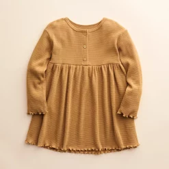 Baby & Toddler Girl Little Co. by Lauren Conrad Long-Sleeve Henley Dress