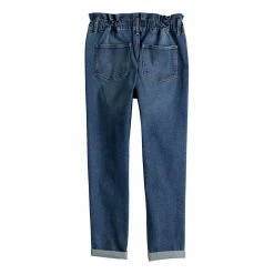 Girls 6-20 SO® Hi-Rise Paperbag Mom Jeans in Regular & Plus -kids pajamas set Sales 5612149 ALT