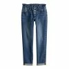 Girls 6-20 SO® Hi-Rise Paperbag Mom Jeans in Regular & Plus -kids pajamas set Sales 5612149 Medium Wash