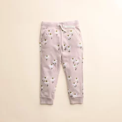 Kids 4-8 Little Co. by Lauren Conrad Jogger Pants -kids pajamas set Sales 5613035 Violet Flower