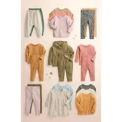 Baby & Toddler Little Co. by Lauren Conrad 2-Pack Organic Pants -kids pajamas set Sales 5613443 ALT9