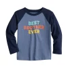 Toddler Boy Jumping Beans® Long Raglan Sleeve Graphic Tee -kids pajamas set Sales 5614172 Blue Best Brother